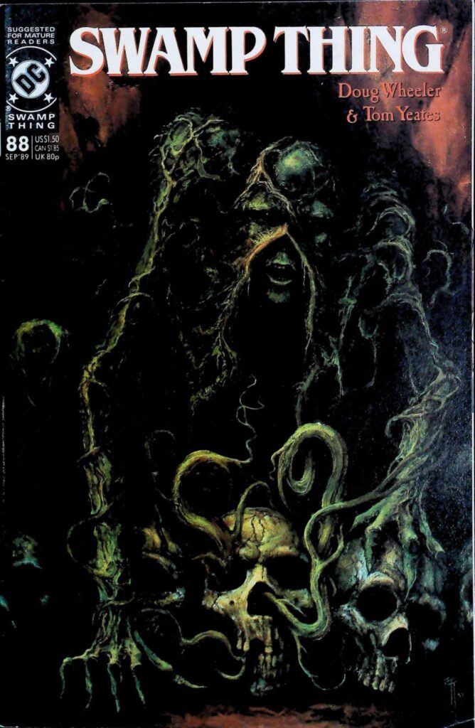 Swamp Thing #88, vue de l'exemplaire