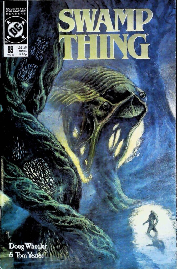 Swamp Thing #89, vue de l'exemplaire