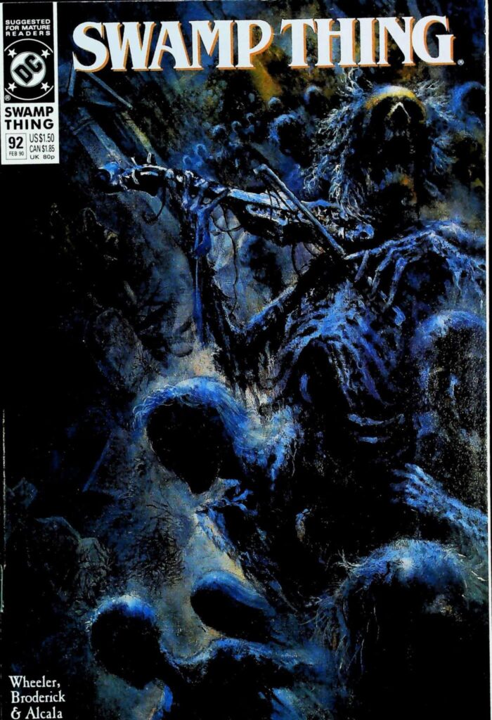 Swamp Thing #92, vue de l'exemplaire