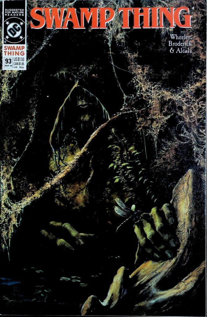 Swamp Thing #93, vue de l'exemplaire