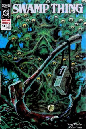 Couverture de SWAMP THING (1986) #94 - par John Totleben - lecubeacomics.com