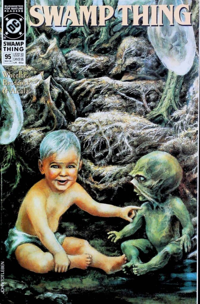 Swamp Thing #95, vue de l'exemplaire