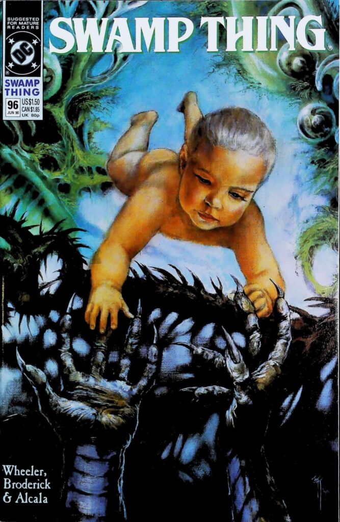 Swamp Thing #96, vue de l'exemplaire