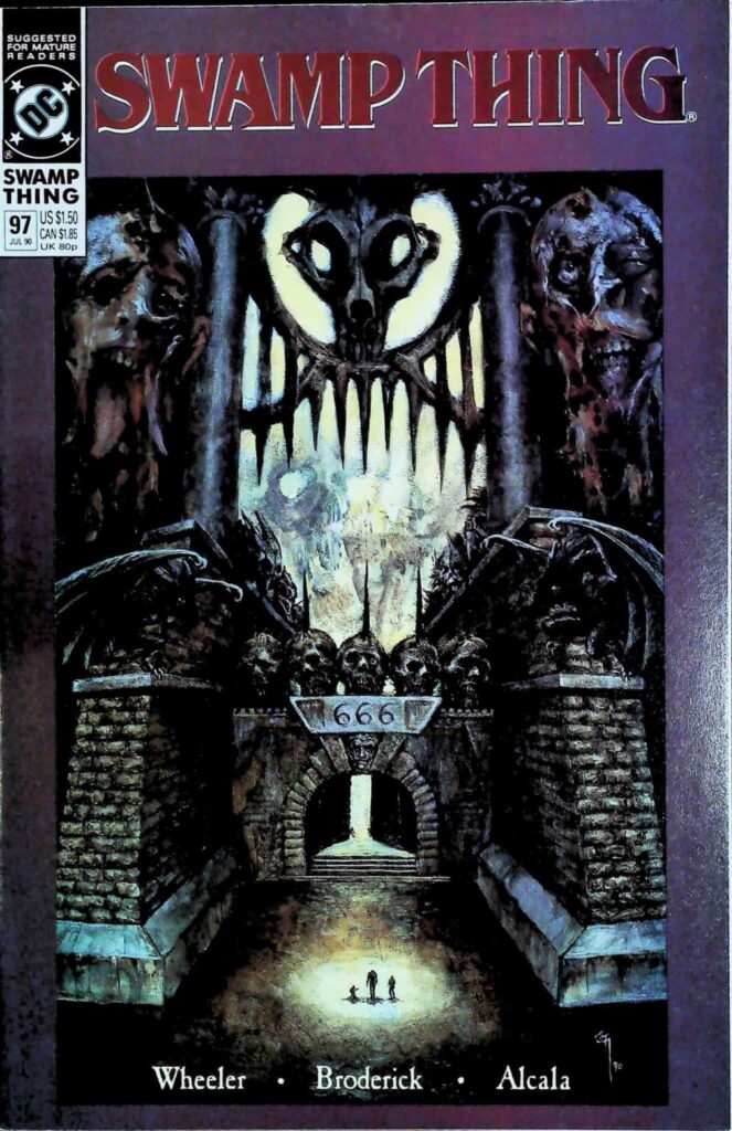 Swamp Thing #97, vue de l'exemplaire