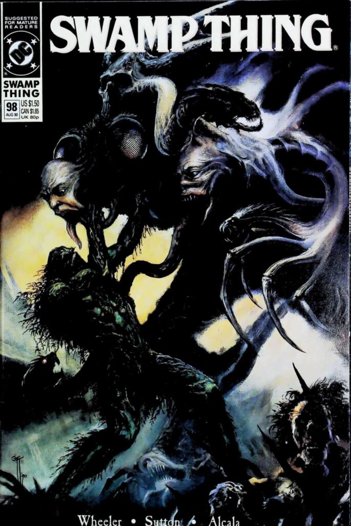 Swamp Thing #98, vue de l'exemplaire