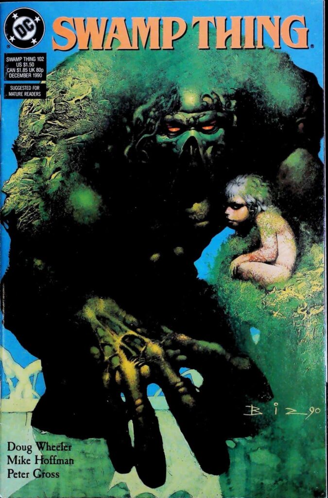Swamp Thing #102, vue de l'exemplaire