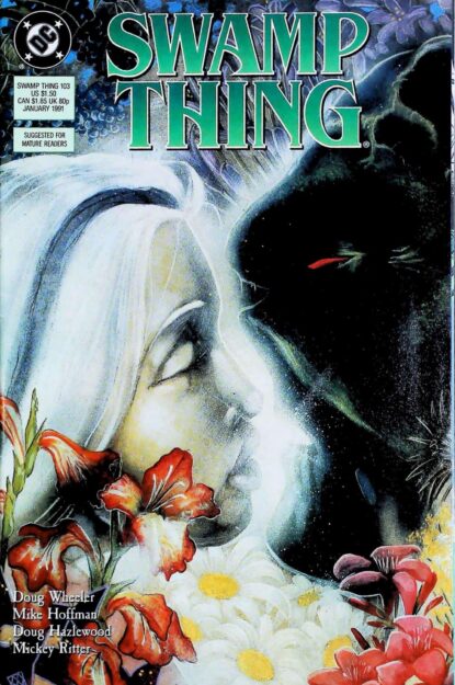 Couverture de SWAMP THING (1986) #103 - par Matt Wagner - lecubeacomics.com