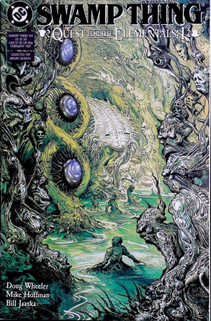 Swamp Thing #104, vue de l'exemplaire