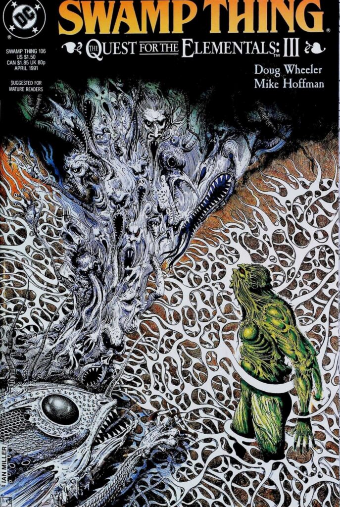 Swamp Thing #106, vue de l'exemplaire