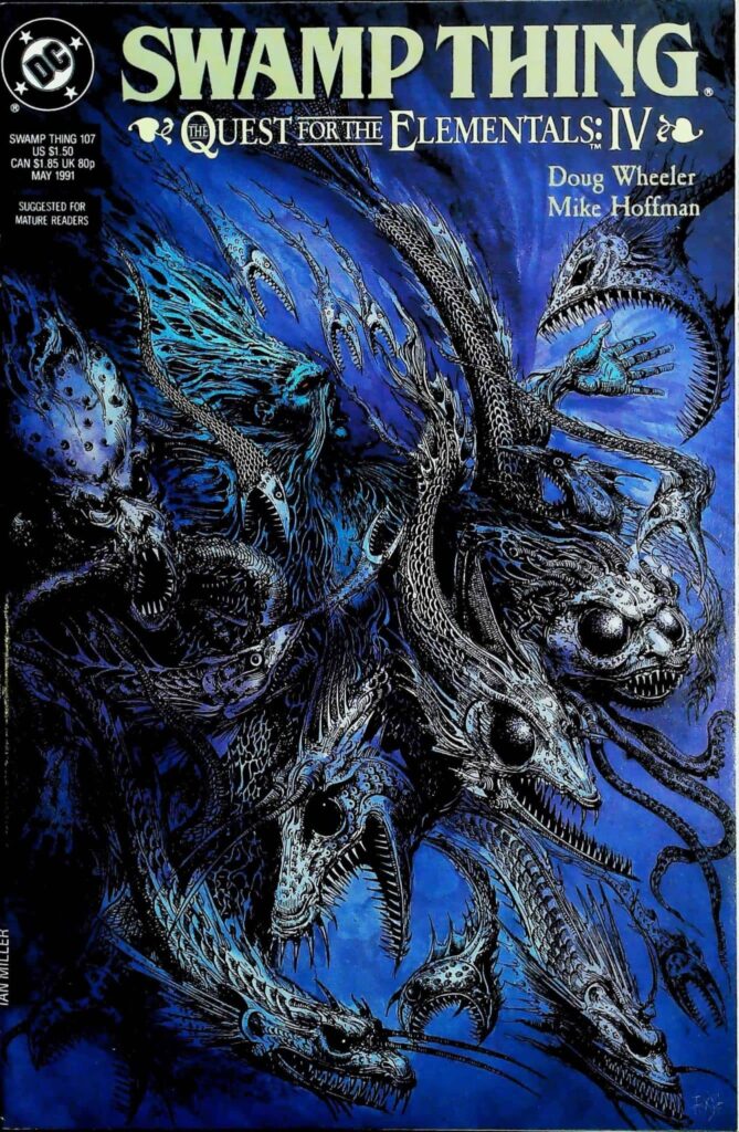 Swamp Thing #107, vue de l'exemplaire