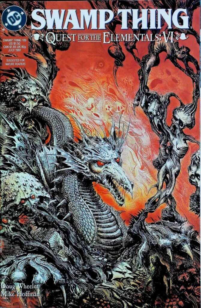 Swamp Thing #109, vue de l'exemplaire