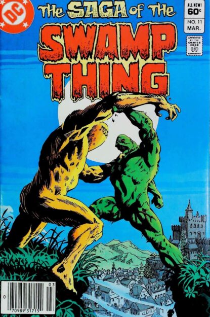 Couverture de SAGA OF SWAMP THING (1982) #11 - par Tom Yeates - lecubeacomics.com