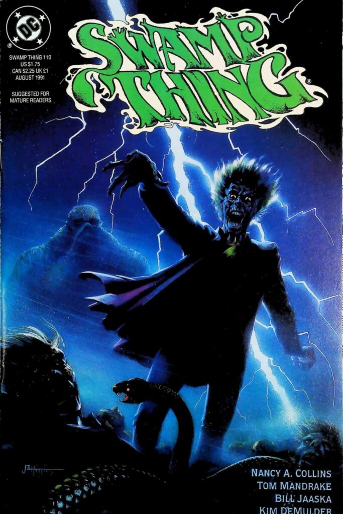 Swamp Thing #110, vue de l'exemplaire