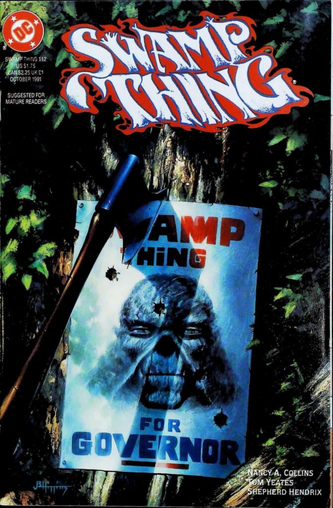 Swamp Thing #112, vue de l'exemplaire