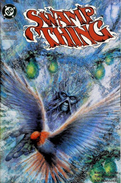 SWAMP THING (1986) #115 - DC Comics - lecubeacomics.com Couverture de SWAMP THING (1986) #115 - par John Higgins - lecubeacomics.com