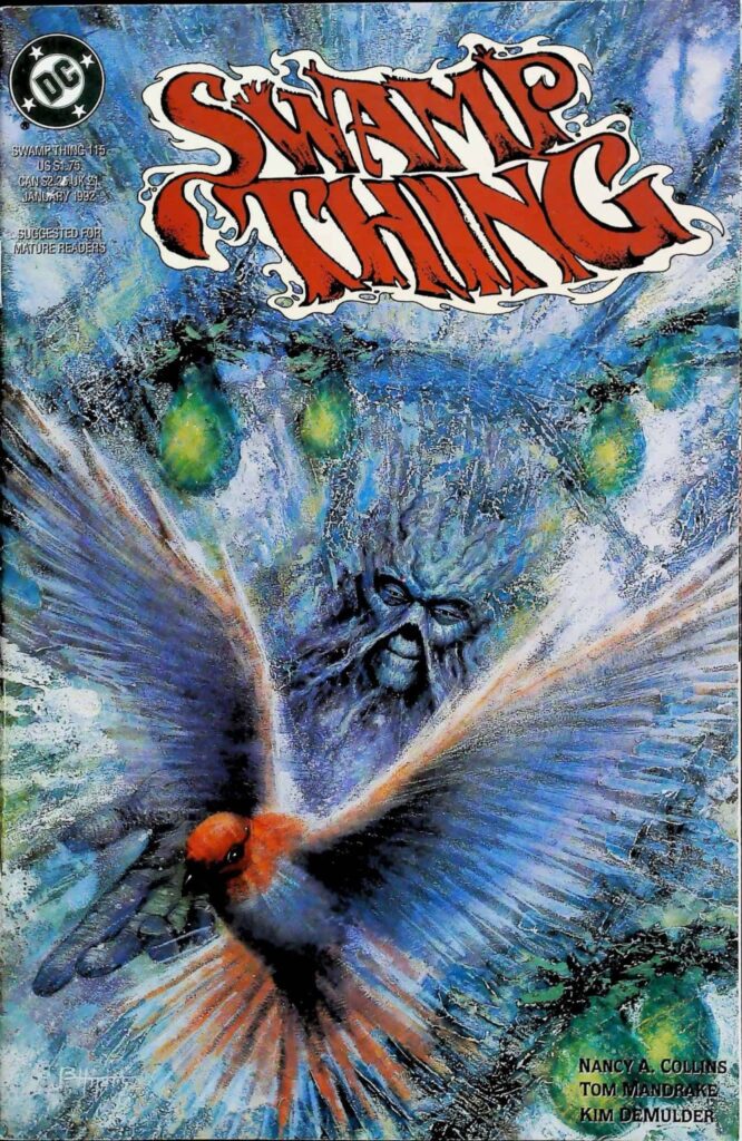 Swamp Thing #115, vue de l'exemplaire
