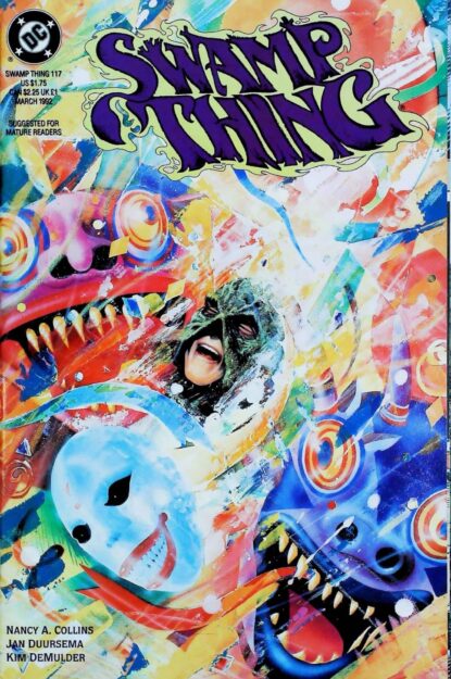 SWAMP THING (1986) #117 - DC Comics - lecubeacomics.com Couverture de SWAMP THING (1986) #117 - par John Higgins - lecubeacomics.com