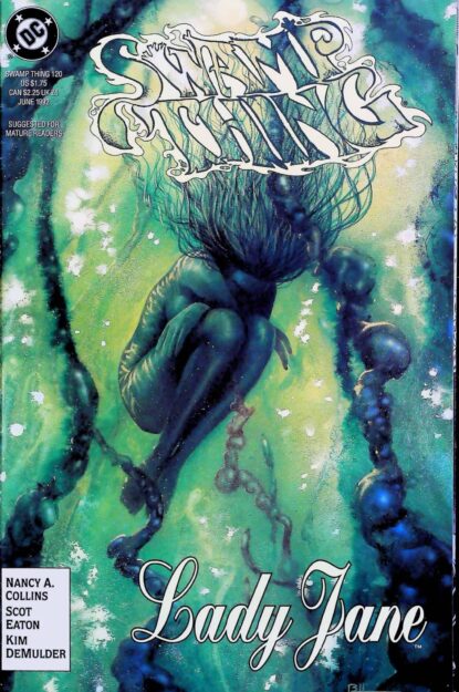 Couverture de SWAMP THING (1986) #120 - par John Higgins - lecubeacomics.com