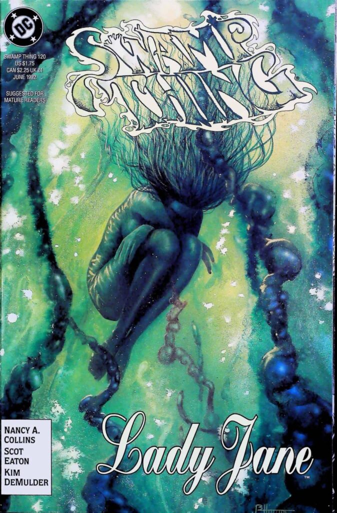 Swamp Thing #120, vue de l'exemplaire