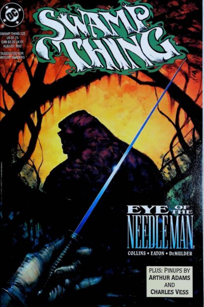 SWAMP THING (1986) #122 - DC Comics - lecubeacomics.com Couverture de SWAMP THING (1986) #122 - par John Higgins - lecubeacomics.com