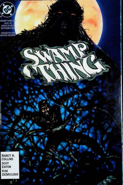 Couverture de SWAMP THING (1986) #123 - par John Higgins - lecubeacomics.com