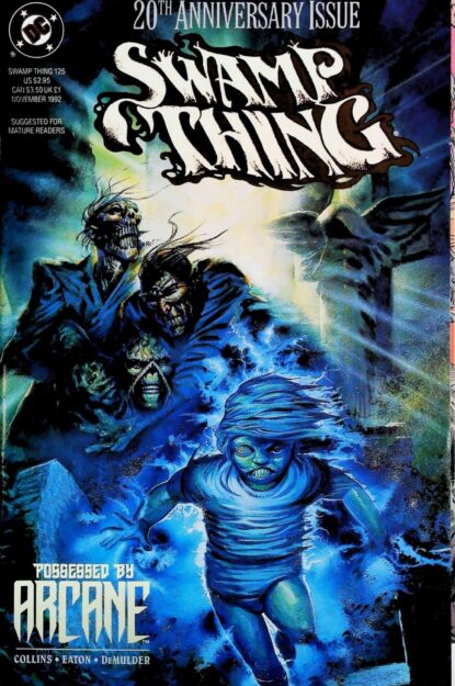 Couverture de SWAMP THING (1986) #125 - par John Higgins - lecubeacomics.com