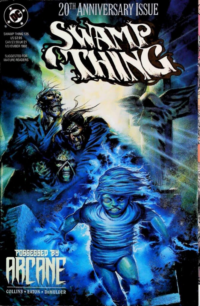 Swamp Thing #125, vue de l'exemplaire