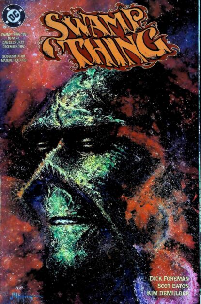 SWAMP THING (1986) #126 - DC Comics - lecubeacomics.com Couverture de SWAMP THING (1986) #126 - par John Higgins - lecubeacomics.com