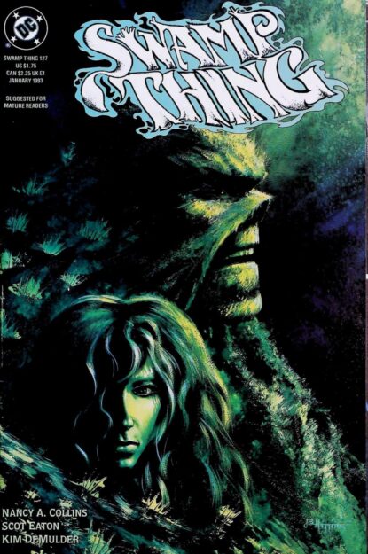 Couverture de SWAMP THING (1986) #127 - par John Higgins - lecubeacomics.com