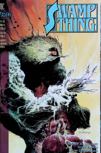Couverture de SWAMP THING (1986) #129 - par Charles Vess - lecubeacomics.com