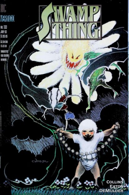 Couverture de SWAMP THING (1986) #133 - par Charles Vess - lecubeacomics.com