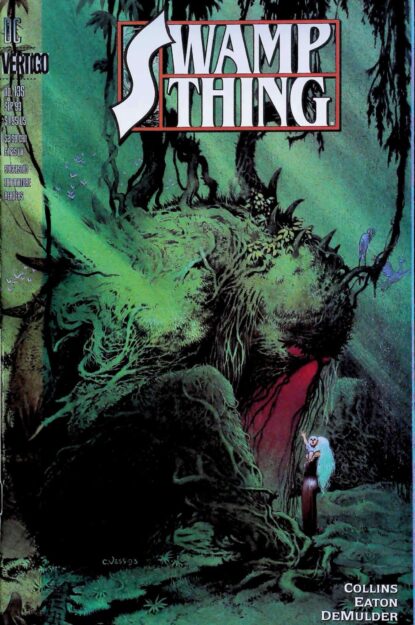 SWAMP THING (1986) #135 - DC Comics - lecubeacomics.com Couverture de SWAMP THING (1986) #135 - par Charles Vess - lecubeacomics.com