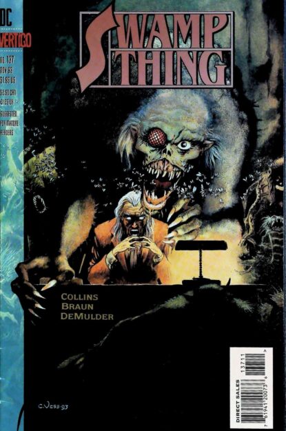 Couverture de SWAMP THING (1986) #137 - par Charles Vess - lecubeacomics.com
