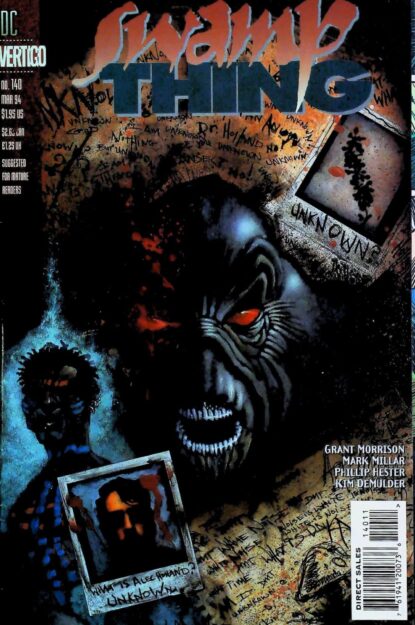 Couverture de SWAMP THING (1986) #140 - par John Mueller - lecubeacomics.com