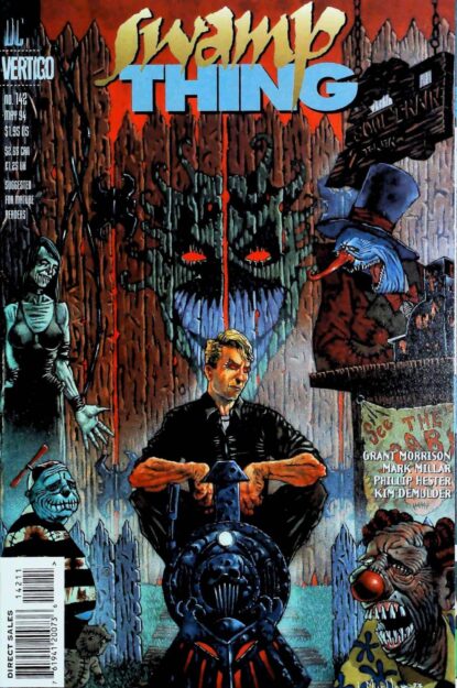 Couverture de SWAMP THING (1986) #142 - par John Mueller - lecubeacomics.com