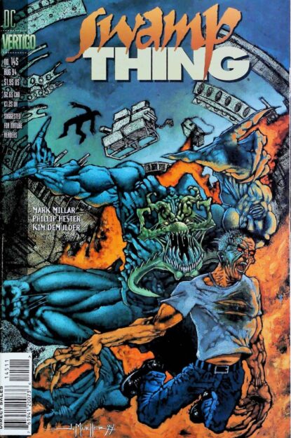 SWAMP THING (1986) #145 - DC Comics - lecubeacomics.com Couverture de SWAMP THING (1986) #145 - par John Mueller - lecubeacomics.com