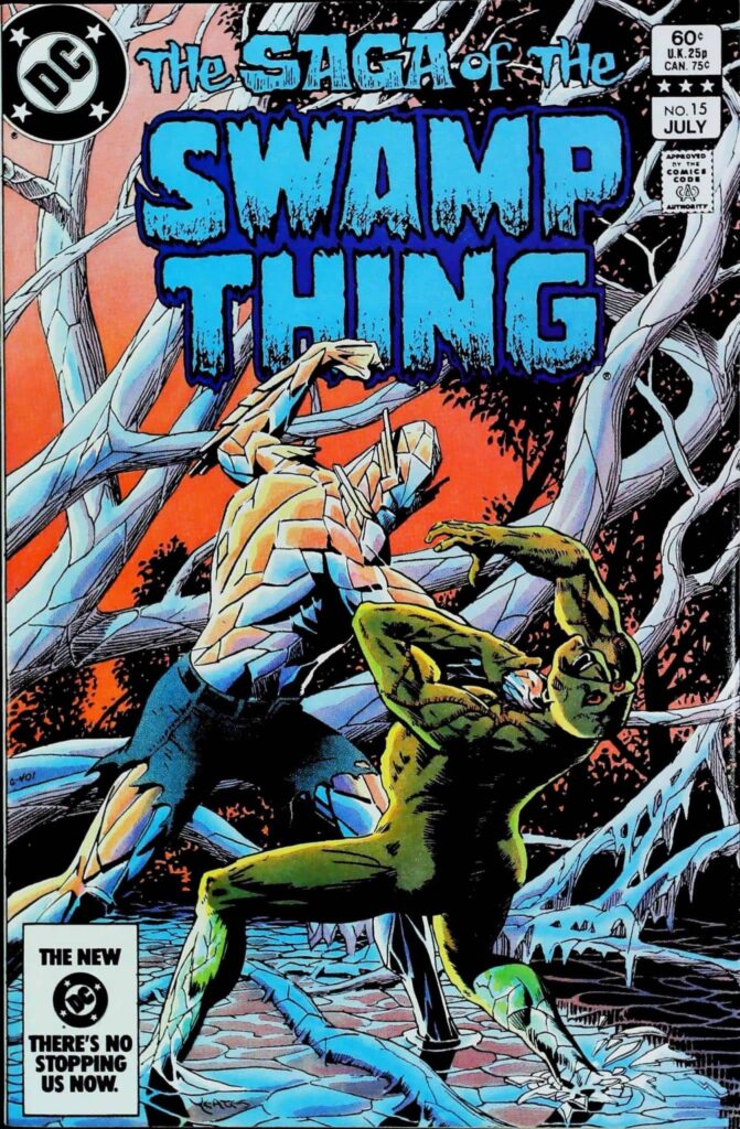 Saga Of Swamp Thing #15, vue de l'exemplaire