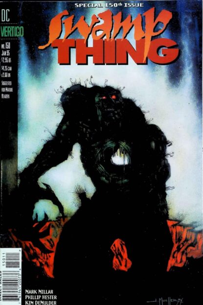Couverture de SWAMP THING (1986) #150 - par John Mueller - lecubeacomics.com