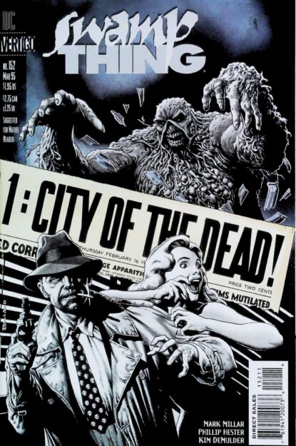 SWAMP THING (1986) #152 - DC Comics - lecubeacomics.com Couverture de SWAMP THING (1986) #152 - par Brian Bolland - lecubeacomics.com