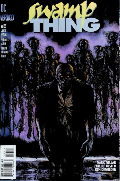 SWAMP THING (1986) #155 - DC Comics - lecubeacomics.com Couverture de SWAMP THING (1986) #155 - par John Totleben - lecubeacomics.com