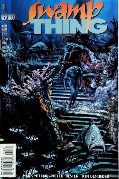 SWAMP THING (1986) #158 - DC Comics - lecubeacomics.com Couverture de SWAMP THING (1986) #158 - par John Totleben - lecubeacomics.com