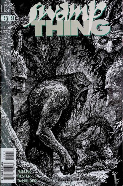 SWAMP THING (1986) #163 - DC Comics - lecubeacomics.com Couverture de SWAMP THING (1986) #163 - par John Totleben - lecubeacomics.com