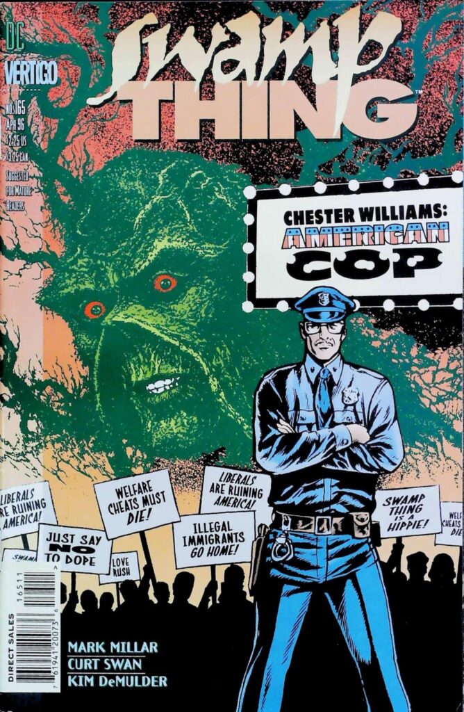 Swamp Thing #165, vue de l'exemplaire