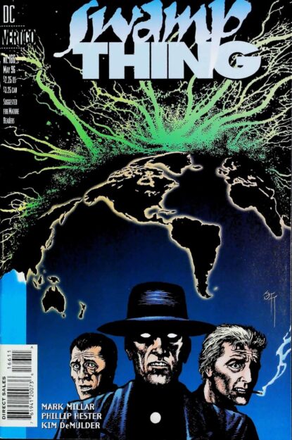 Couverture de SWAMP THING (1986) #166 - par John Totleben - lecubeacomics.com