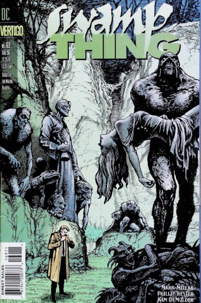 SWAMP THING (1986) #169 - DC Comics - lecubeacomics.com Couverture de SWAMP THING (1986) #169 - par John Totleben - lecubeacomics.com
