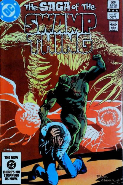 SAGA OF SWAMP THING (1982) #17 - DC Comics - lecubeacomics.com Couverture de SAGA OF SWAMP THING (1982) #17 - par Steve Bissette - lecubeacomics.com