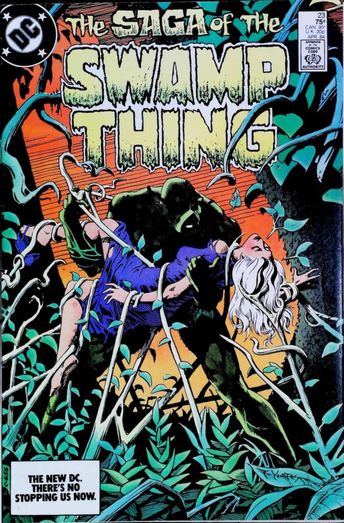 Saga Of Swamp Thing #23, vue de l'exemplaire