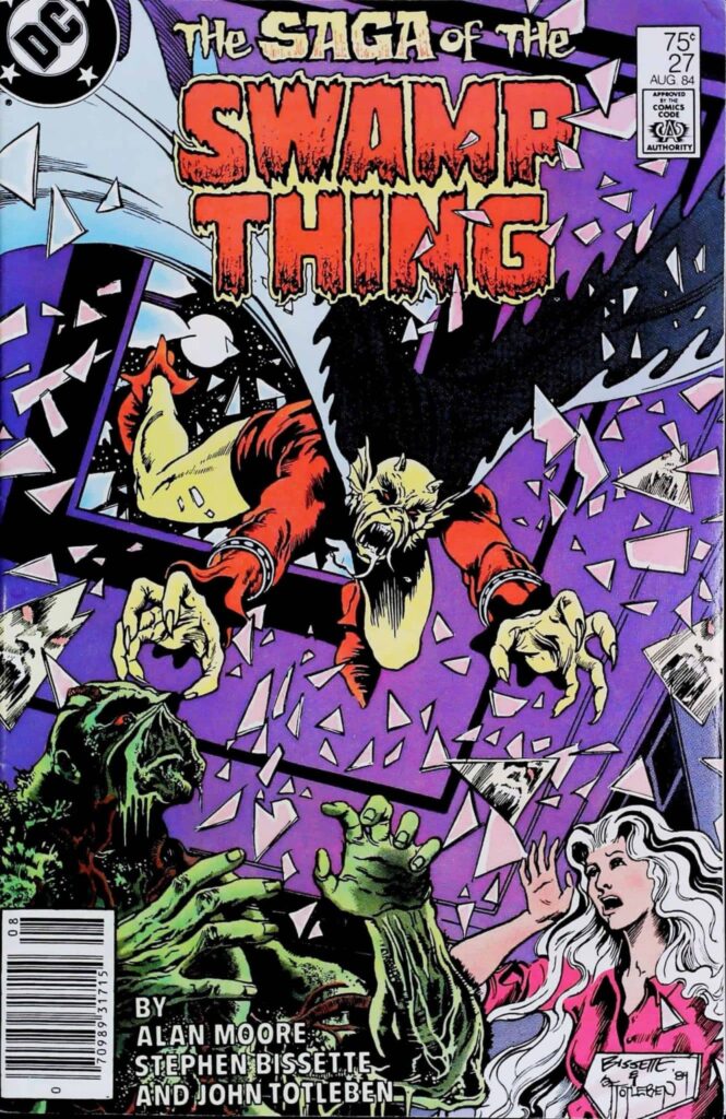 Saga Of Swamp Thing #27, vue de l'exemplaire