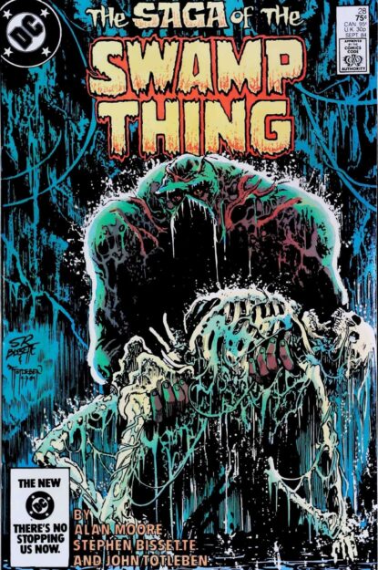 SAGA OF SWAMP THING (1982) #28 - DC Comics - lecubeacomics.com Couverture de SAGA OF SWAMP THING (1982) #28 - par John Totleben - lecubeacomics.com