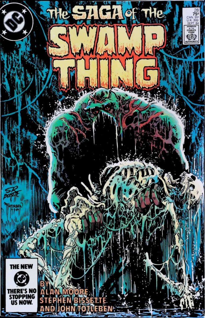 Saga Of Swamp Thing #28, vue de l'exemplaire